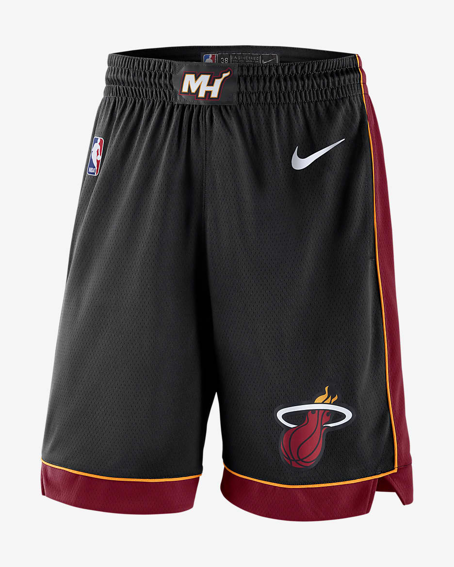 Short Nike NBA Swingman Miami Heat Icon Edition pour Homme. Nike CA